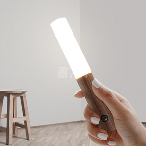 Luminária Luz LED de Parede com Sensor de Movimento Recarregável e Base Removível